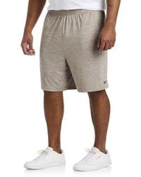 Reebok - Performance Tech Heather Shorts - Lyst