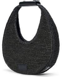 STAUD - Moon Raffia Tote - Lyst