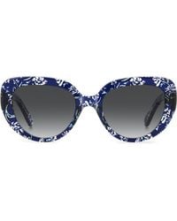 Kate Spade - Rana 53Mm Rectangular Sunglasses - Lyst