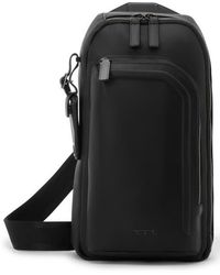 Tumi - Harrison Gregory Leather Sling Bag - Lyst