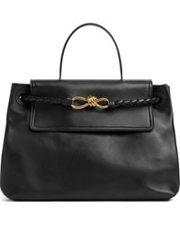 Bottega Veneta - Ciao Ciao Knot Detail Leather Top Handle Bag - Lyst