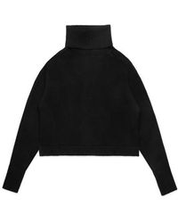 DELUC - Pugliese Crop Turtleneck Sweater - Lyst