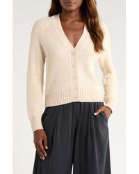 Marine Layer - Robin Cotton & Marino Wool Blend Cardigan - Lyst