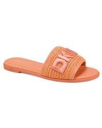 DKNY - Winslet Slide Sandal - Lyst