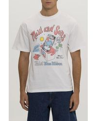 Maui & Sons - X Pabst Ribbon Cooler Graphic T-Shirt - Lyst