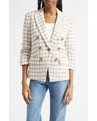 Veronica Beard - Ryland Checked Tweed Jacket - Lyst