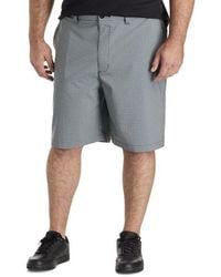 Reebok - Big & Tall Performance Plaid Golf Shorts - Lyst