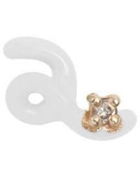 Bea Bongiasca - Single Mini Diamond Loop Stud Earring - Lyst