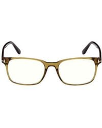 Tom Ford - 53Mm Rectangular Light Blocking Glasses - Lyst