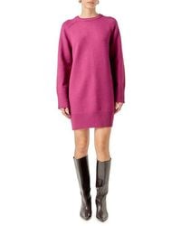 English Factory - Crew Sweater Dress - Lyst