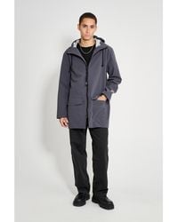 Stutterheim - Stockholm Patch Matte Raincoat - Lyst
