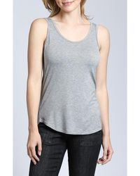 Apny - Perfect Fit Scoop Neck Tank - Lyst