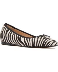 Frankie - Trinity Genuine Calf Hair Ballet Flat - Lyst