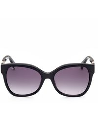 Max Mara - Butterfly 56mm Gradient Cat Eye Sunglasses - Lyst