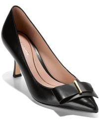 Cole Haan - Felicia Bow Pointed Toe Pump - Lyst