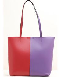 Charlotte Stone - Perry Multicolored Leather Tote - Lyst