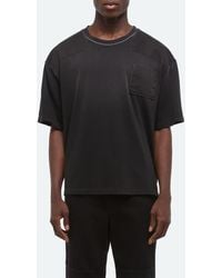Helmut Lang - Patch Cotton T-Shirt - Lyst