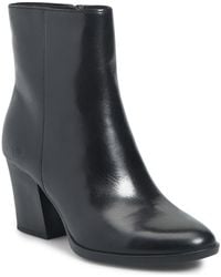 Børn - Elina Block Heel Bootie - Lyst