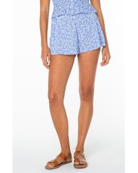 Roxy - Midnight Avenue Floral Shorts - Lyst