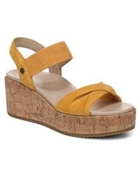 Vionic - Darla Espadrille Platform Slide Sandal - Lyst