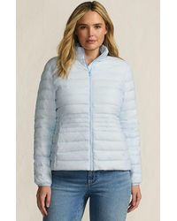 Lands' End - Plus Size Wanderweight Packable Down Jacket - Lyst