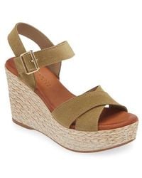 Cordani - Brittany Ankle Strap Espadrille Platform Wedge Sandal - Lyst