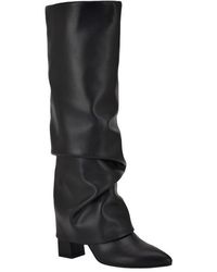 Guess - Geima Pointed Toe Slouch Foldover Boot - Lyst
