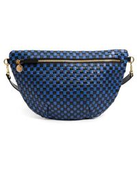 Clare V. - Grande Woven Leather Belt Bag - Lyst