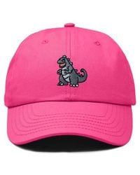 Alix - Giant Lizard Embroidered Dad Hat - Lyst