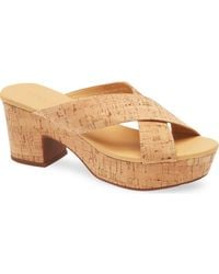 Chocolat Blu - Gio Block Heel Sandal - Lyst