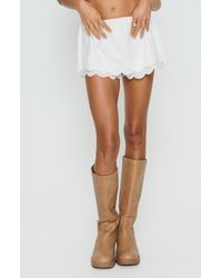 Princess Polly - Twin Spirit Broderie Skort - Lyst