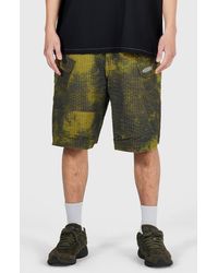 Pleasures - Oval Tactical Cargo Shorts - Lyst