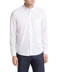 Johnston & Murphy - Xc Flex Cotton Button-Up Shirt - Lyst