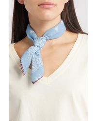 Treasure & Bond - Floral Embroidered Bandana - Lyst