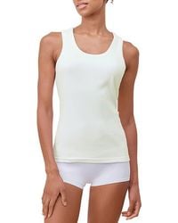 Papinelle - Milla Stretch Cotton Rib Tank Top - Lyst