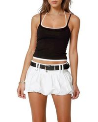 Edikted - Roya Layered Halter Camisole - Lyst