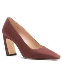 Stuart Weitzman - Stassi Croc Embossed Leather Pump - Lyst