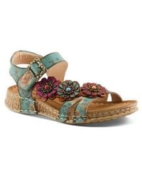 Spring Step - Off Center Sandal - Lyst