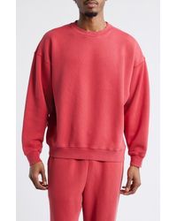 Elwood - Core Oversize Crewneck Sweatshirt - Lyst