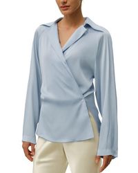 LILYSILK - Multipositional Silk Shirt - Lyst