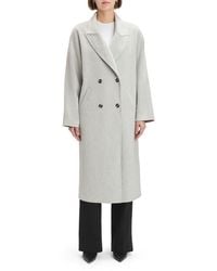 FAVORITE DAUGHTER - The Luca Wool Blend Double Breasted Coat - Lyst