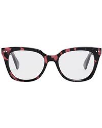 Celine - Thin 2 Dots 52Mm Cat Eye Optical Glasses - Lyst