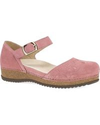 Dansko - Mae Ankle Strap Platform Clog - Lyst