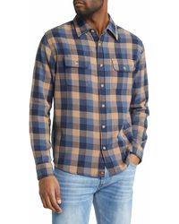 The Normal Brand - Mountain Regular Fit Flannel Button-up Shirt - Lyst