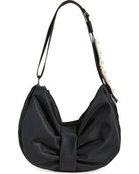 Simone Rocha - Bow Sateen Sling Bag - Lyst