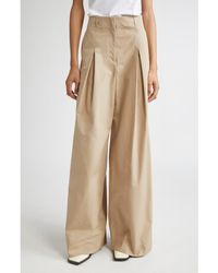 Lafayette 148 New York - Warren Inverted Pleat Wide Leg Pants - Lyst