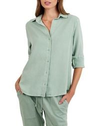 Bella Dahl - Classic Button-Up Shirt - Lyst