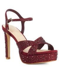 Dune - Mayve Platform Sandal - Lyst