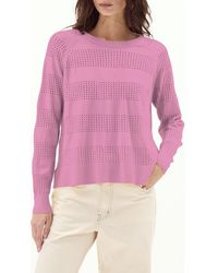 DELUC - Creta Openwork Sweater - Lyst