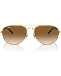 Ray-Ban - Bain Bridge 60Mm Gradient Pillow Aviator Sunglasses - Lyst